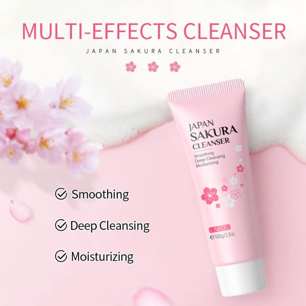 LAIKOU Japan Sakura Facial Cleanser – 100g