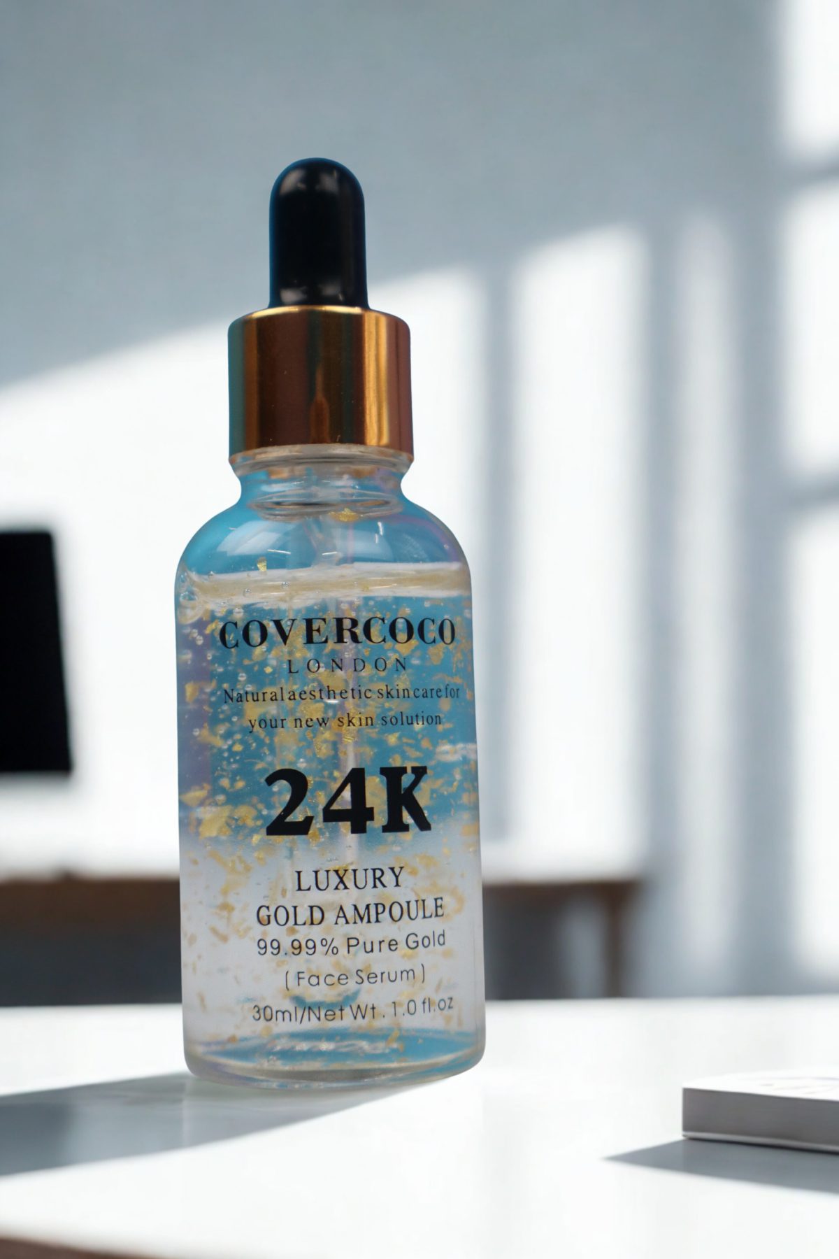 COVERCoco 24K Luxury Gold Ampoule – Face Serum (30ml) - Image 3