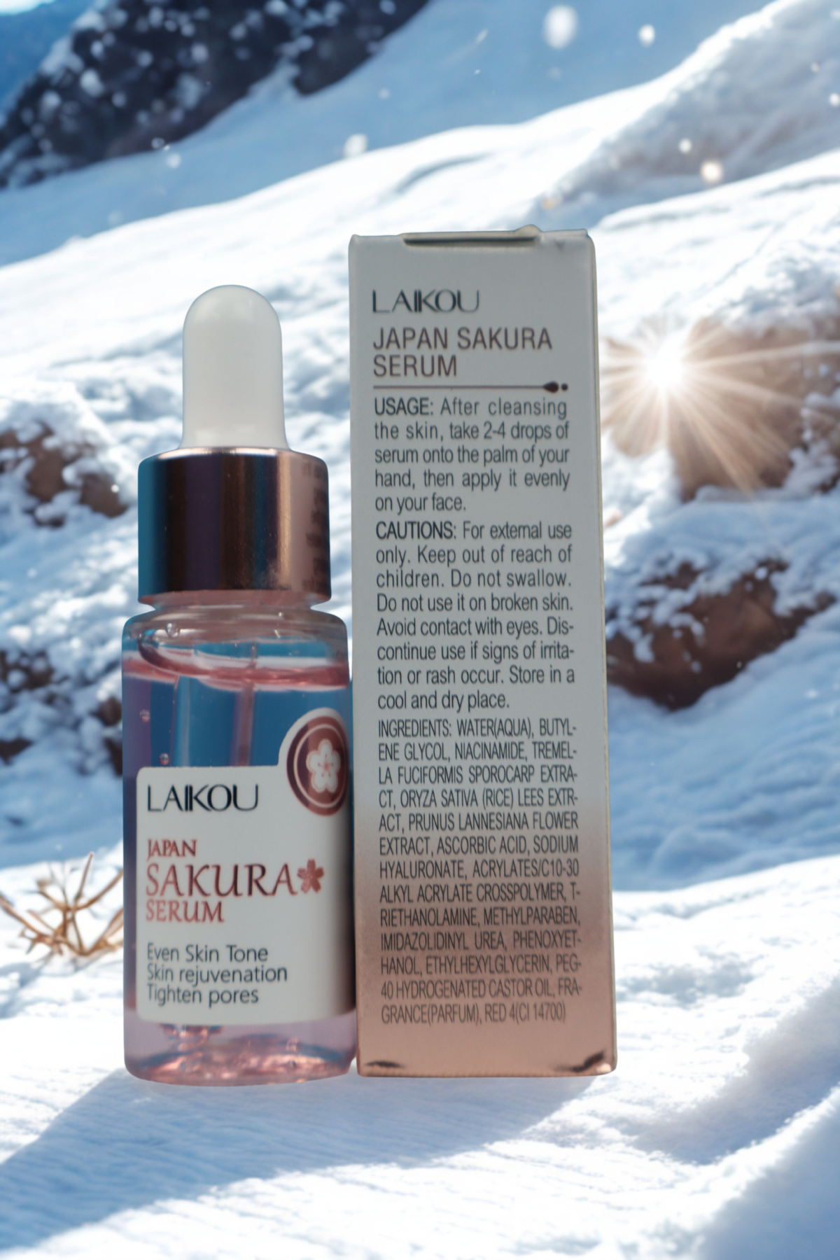 Laikou Japan Sakura Serum - Image 3
