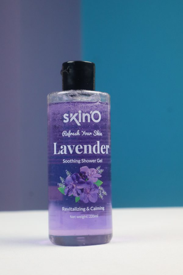 SkinO Lavender Soothing Shower Gel – 220ml