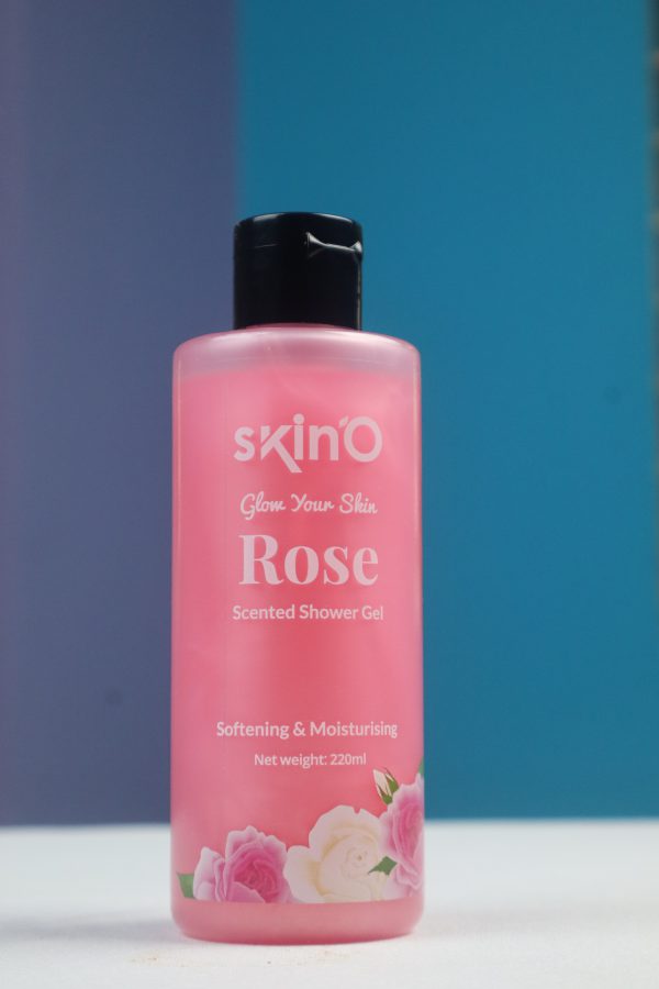 SkinO Rose Scented Shower Gel – 220ml