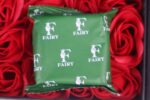 FAIRY Scrub Gluta Soap – Coffee, Green Tea & Coconut Oil (Thailand) – 60g - Image 2