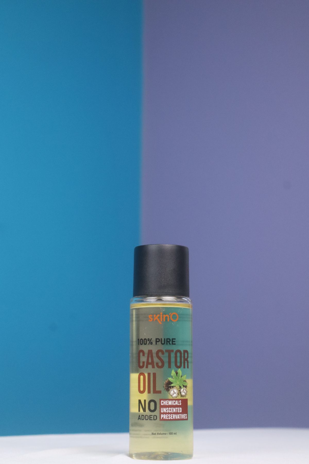 Skin’O 100% Pure Castor Oil – No Added Chemicals, Unscented & Preservatives - Image 1
