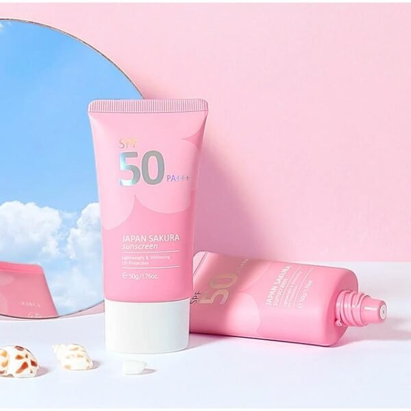 Japan Sakura Sunscreen SPF 50 PA+++ (50g)
