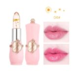 Flower Jelly Lipstick – Color Changing Moisture Lip Balm (04# Pink Glow)